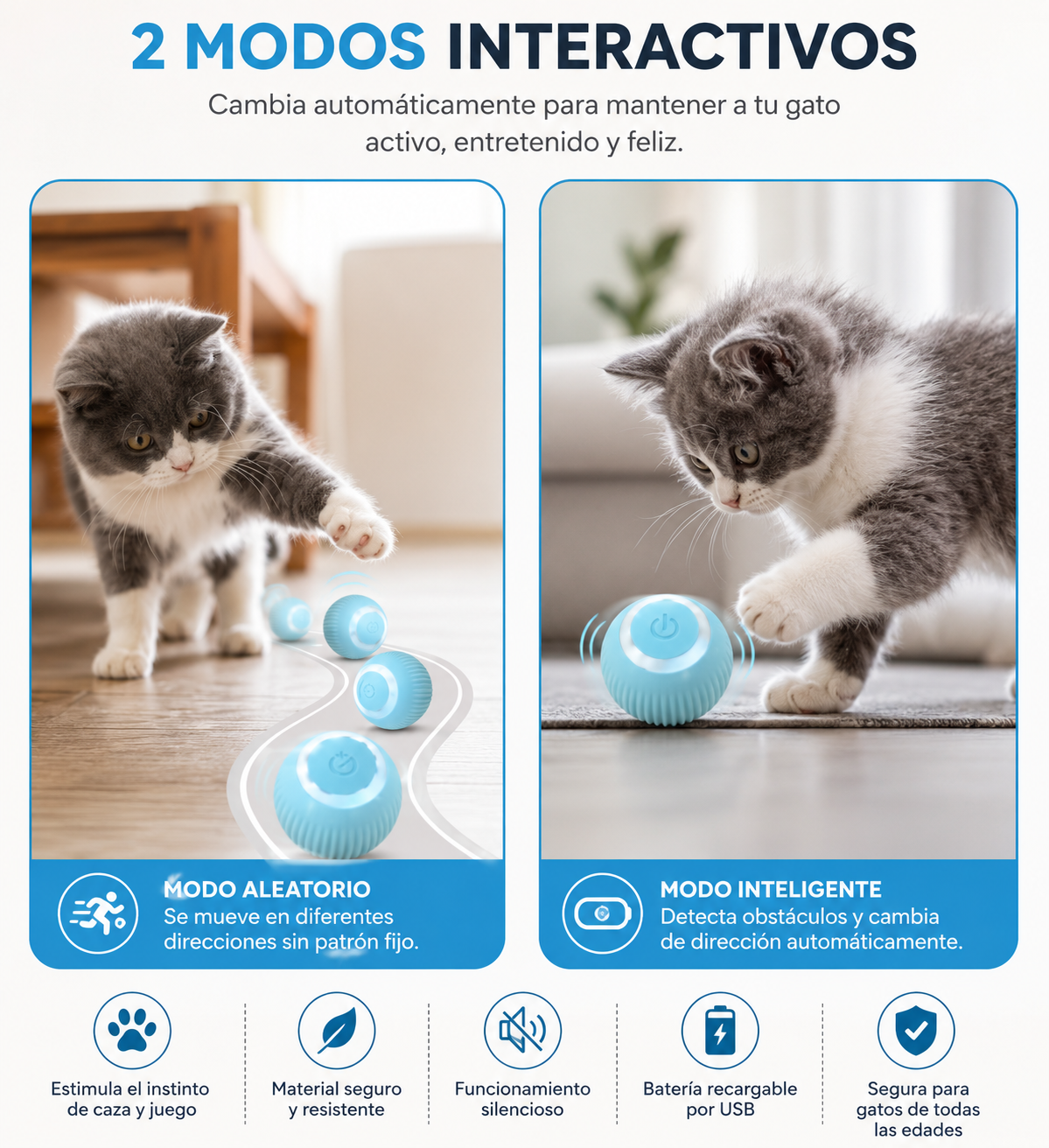 Pelota inteligente para tu mascota